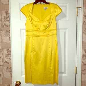 💋Sophia Christina Yellow Pinup Pencil Dress 10